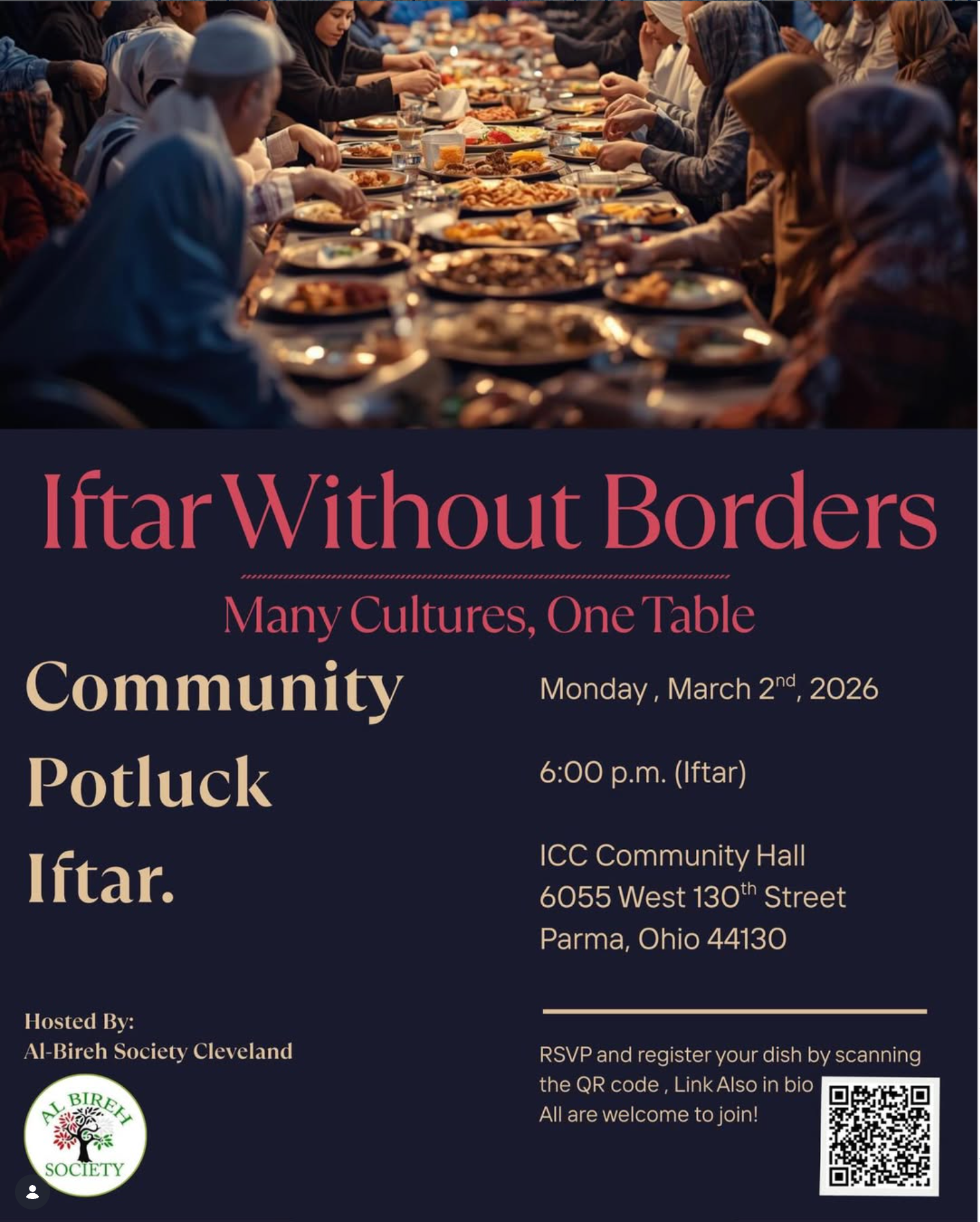 Iftar Without Borders - Parma, Ohio